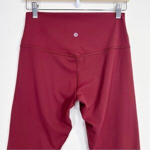Lululemon Like New Align Pant II Deep Rouge